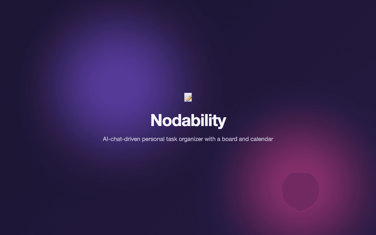 Screenshot of Nodability