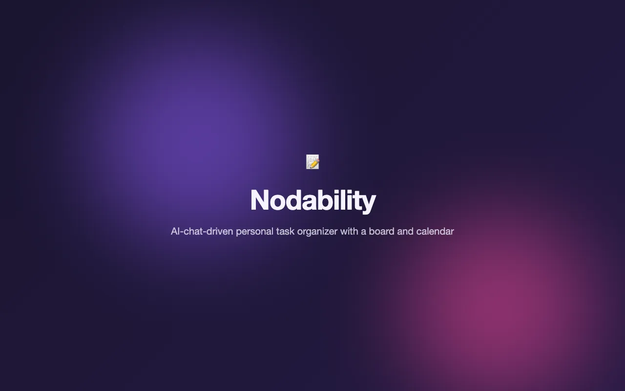 Screenshot of Nodability