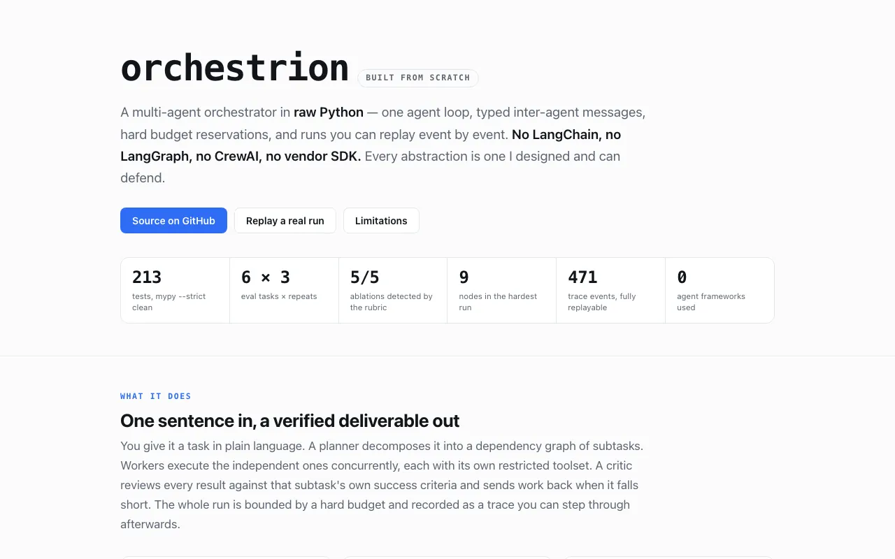 Screenshot of orchestrion
