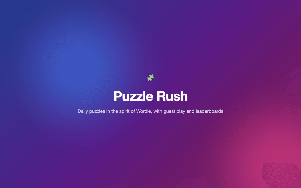 Screenshot of Puzzle Rush